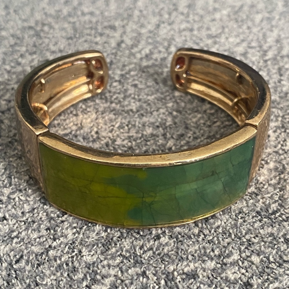 80s vintage statement bracelet by Monet. Fashion bracelet.
